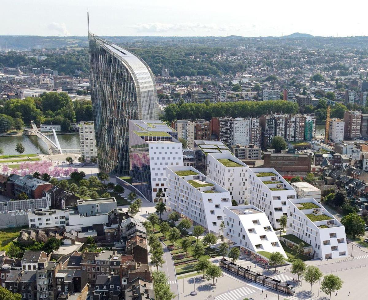 Splendide Appartement Au Centre De Liege - Complexe Paradis Express Exterior photo